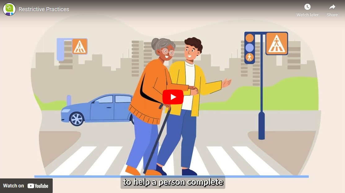 Restrictive Practices | Animation - Disability Legal Connect